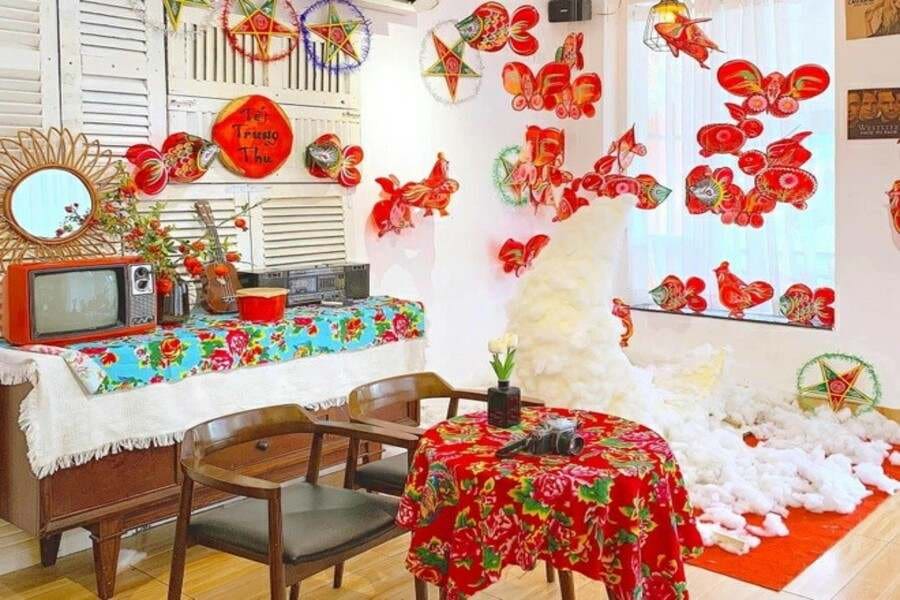 Ý tưởng trang trí trung thu cho quán cafe