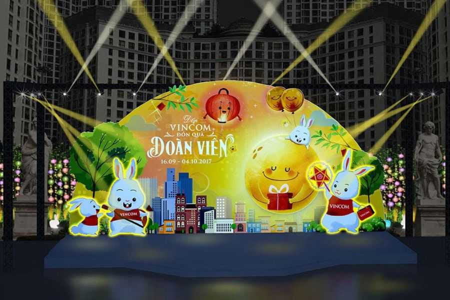Ý tưởng trang trí trung thu cho sự kiện ngoài trời