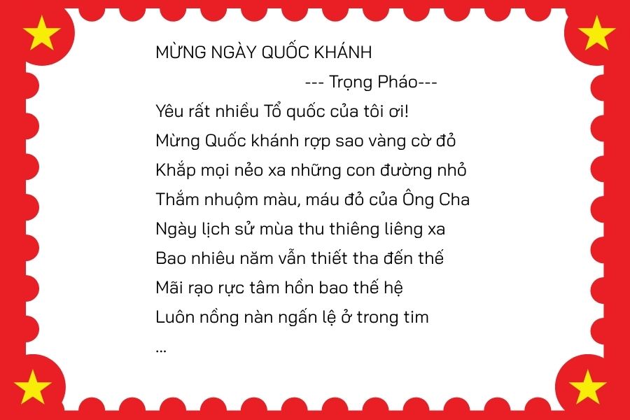 bài thơ về 2/9