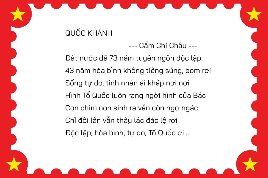 bài thơ về 2/9