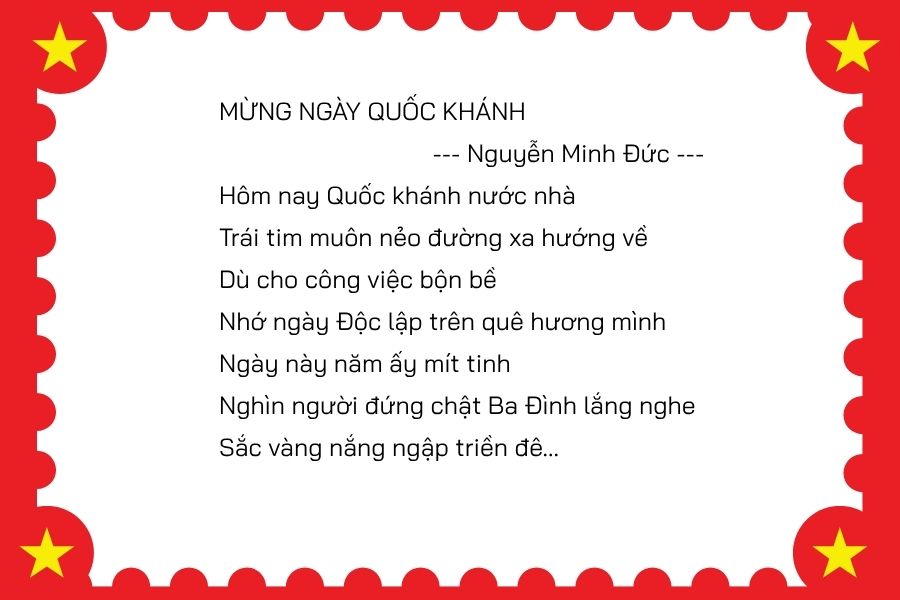 bài thơ về 2/9