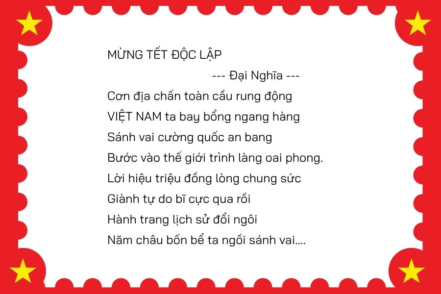 bài thơ về 2/9
