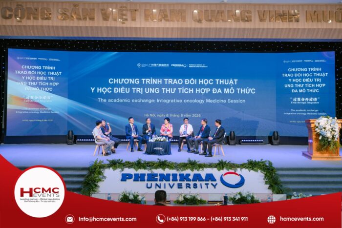 CHƯƠNG TRÌNH GIAO LƯU HỌC THUẬT QUỐC TẾ VỚI CHỦ ĐỀ “Y HỌC ĐIỀU TRỊ UNG THƯ TÍCH HỢP ĐA MÔ THỨC”