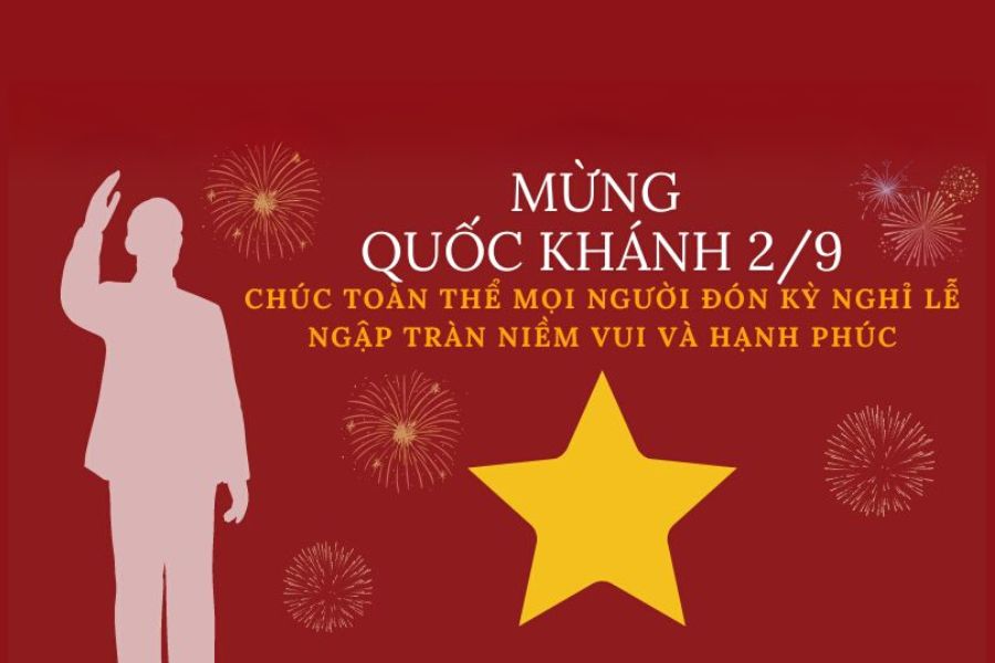 Thiệp chúc mừng 2/9