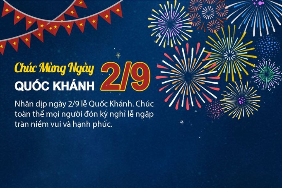 Thiệp chúc mừng 2/9