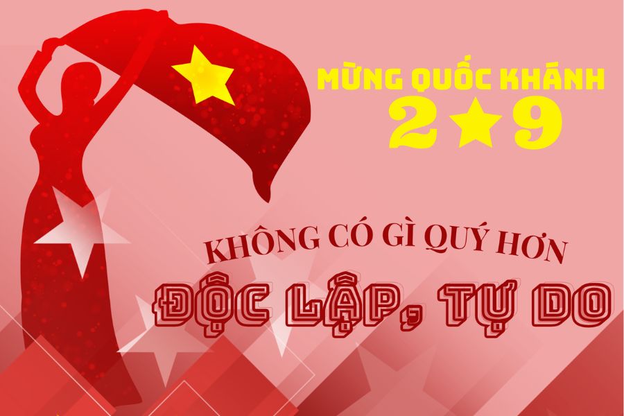 Thiệp chúc mừng 2/9