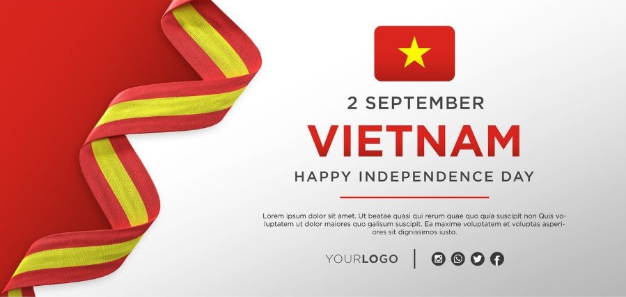 Thiệp chúc mừng 2/9