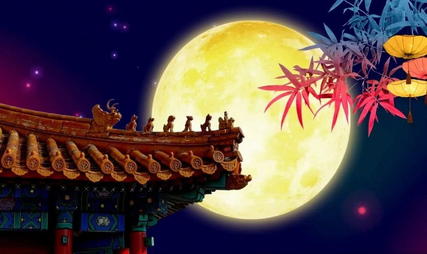 Background trung thu đẹp