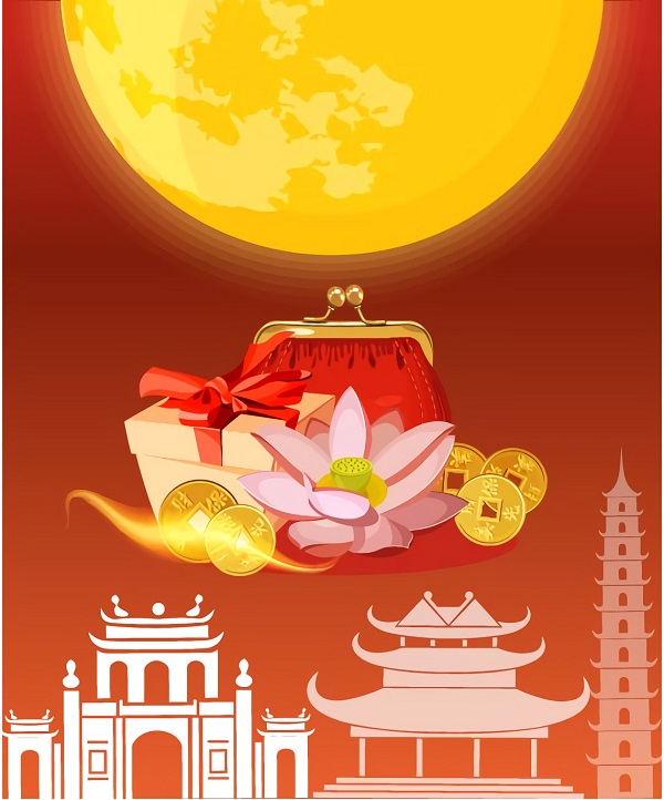 Background trung thu đẹp