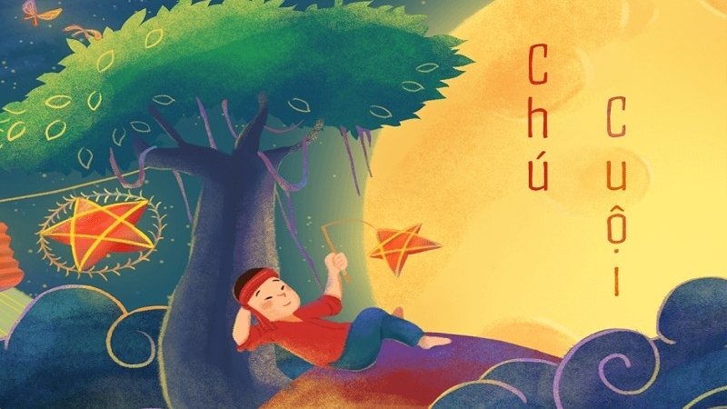 Background trung thu đẹp
