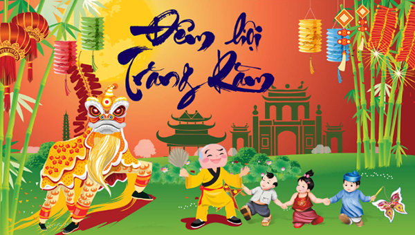 Backdrop trung thu