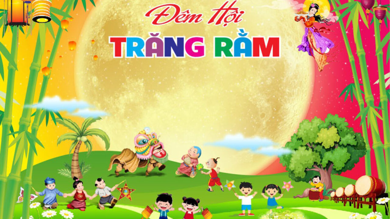 Backdrop trung thu