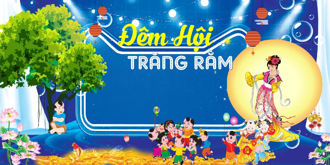 Backdrop trung thu