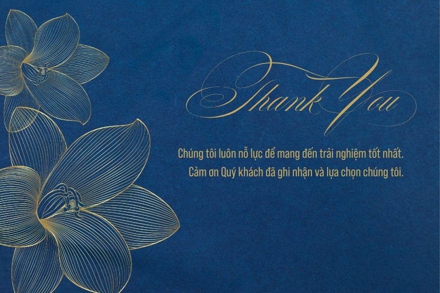 Lời tri ân khách hàng