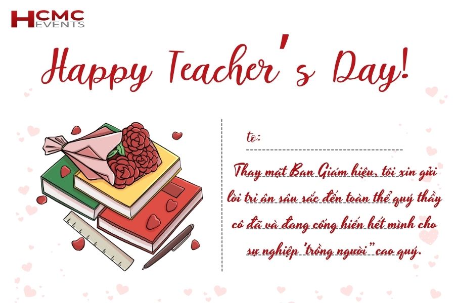 Lời cảm ơn 20/11