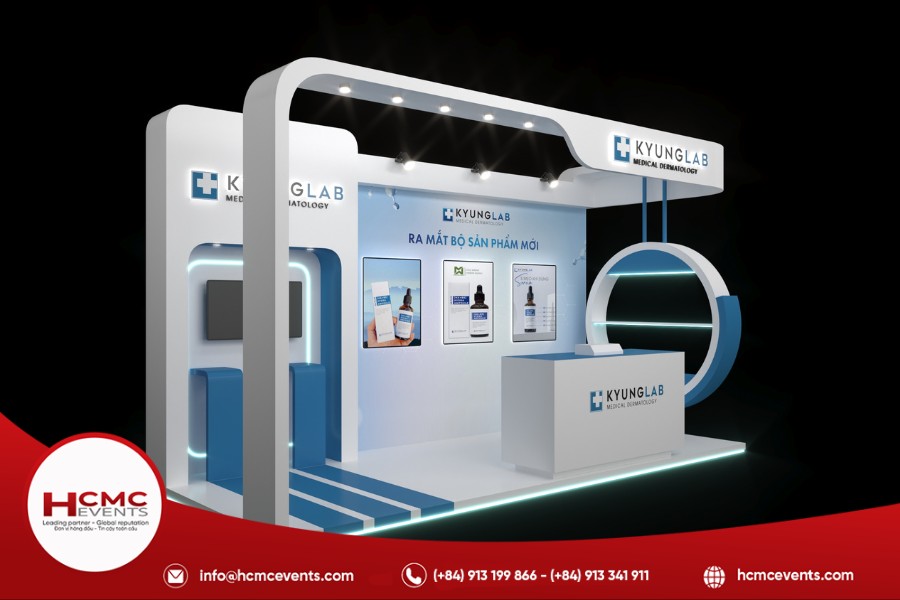 Booth triển lãm là gì? Các mẫu thiết kế booth triển lãm đẹp