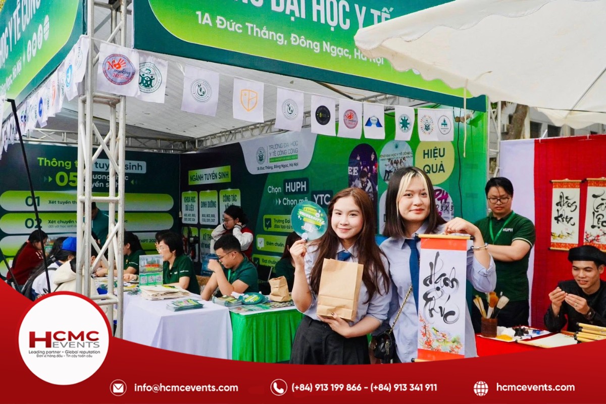 Dự án thiết kế, thi công gian hàng do HCMC Events thực hiện