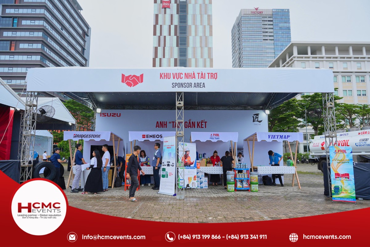 Dự án thiết kế, thi công gian hàng do HCMC Events thực hiện