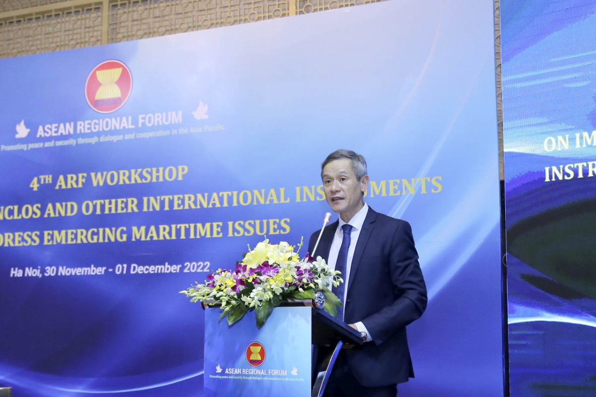 THE 4TH ARF WORKSHOP ON IMPLEMENTING UNCLOS AND OTHER INTERNATIONAL ...