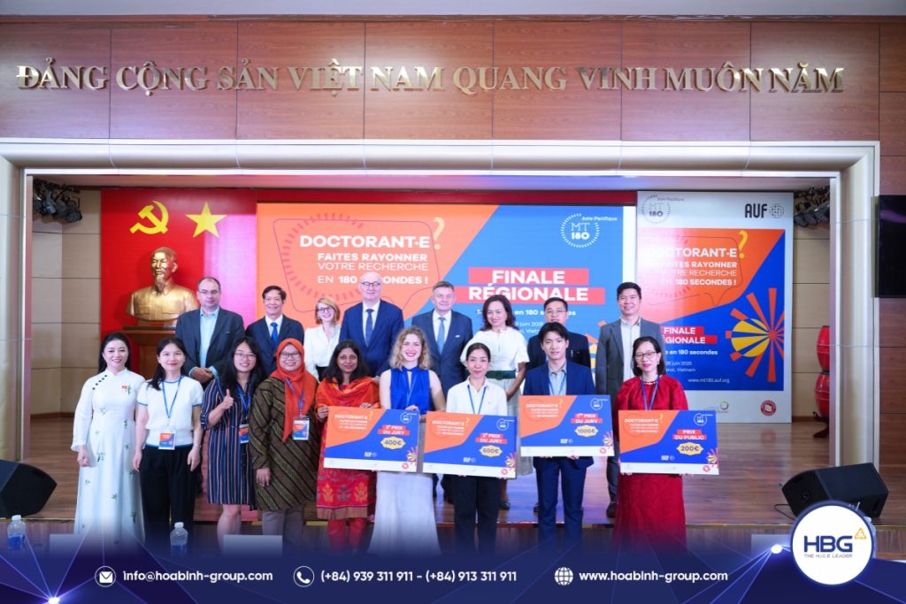 Chung kết khu vực Châu Á – Thái Bình Dương cuộc thi “Luận án Tiến sĩ của tôi trong 180 giây” (MT180)