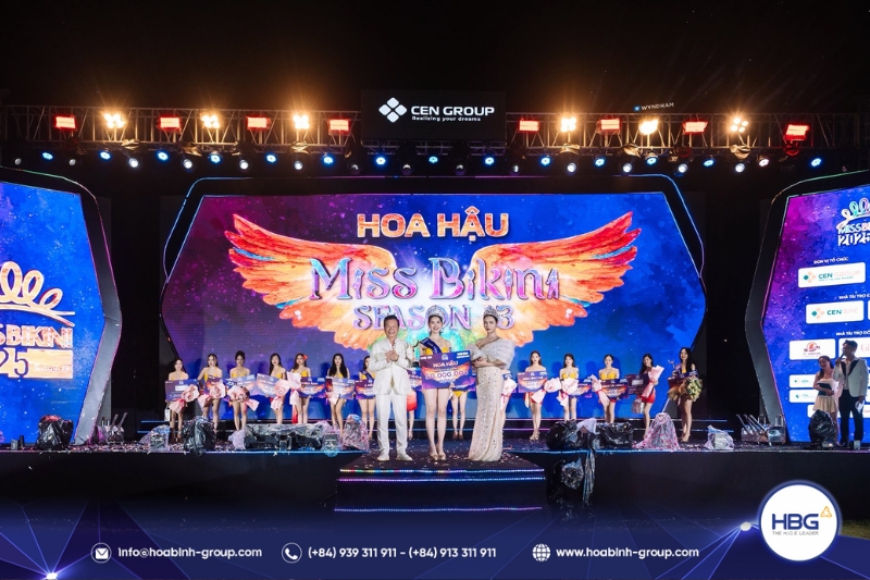 ĐÊM CHUNG KẾT MISS BIKINI 2025 CEN GROUP
