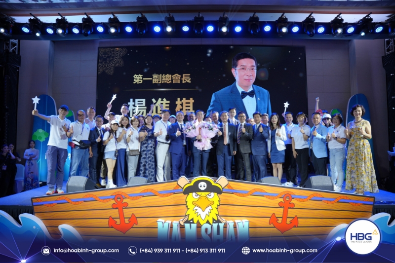 The Gala Night of Nan Shan Taiwan Group – one of HBG’s signature creative concepts