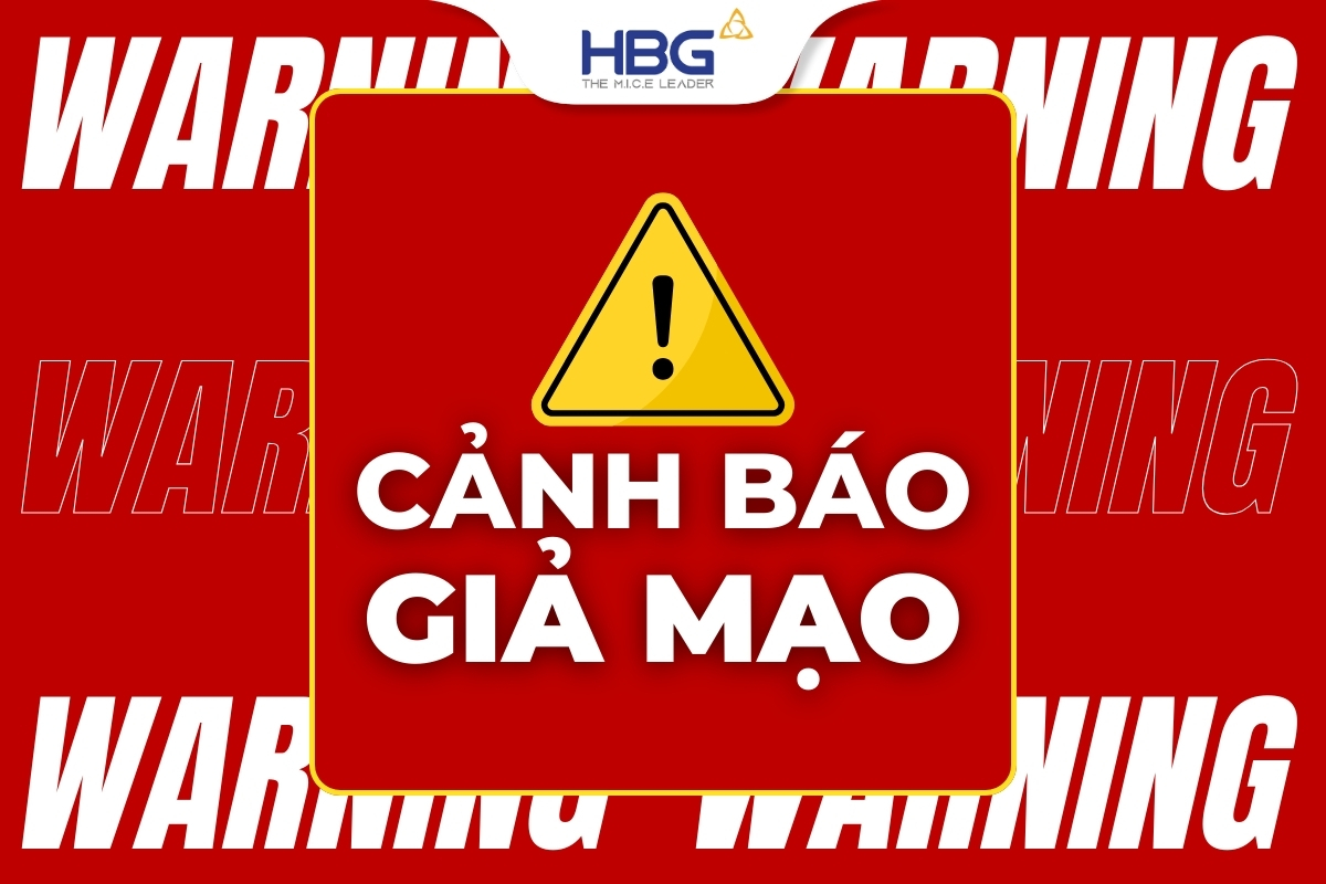 CẢNH BÁO GIẢ MẠO THƯƠNG HIỆU HBG