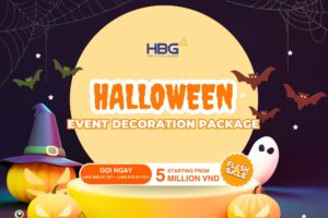 Halloween 2025 Promotion – Event Decoration Packages Starting from 5 Million VND