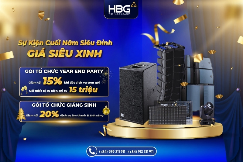 SỰ KIỆN CUỐI NĂM SIÊU ĐỈNH – GIÁ SIÊU XINH