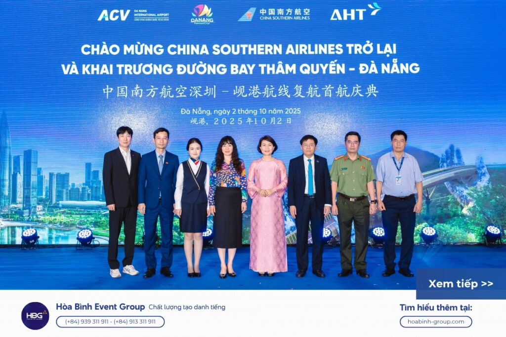 Chào mừng China Southern Airlines trở lại khai trường đường bay Thâm Quyến – Đà Nẵng