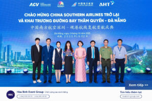 Chào mừng China Southern Airlines trở lại khai trường đường bay Thâm Quyến – Đà Nẵng