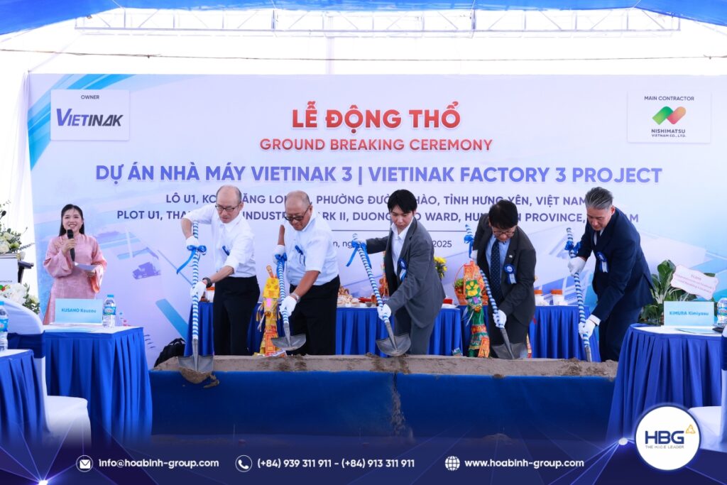 Lễ động thổ Dự án nhà máy Vietinak 3