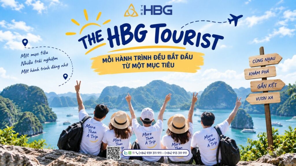 THE HBG TOURIST – MỖI HÀNH TRÌNH BẮT ĐẦU TỪ MỘT MỤC TIÊU
