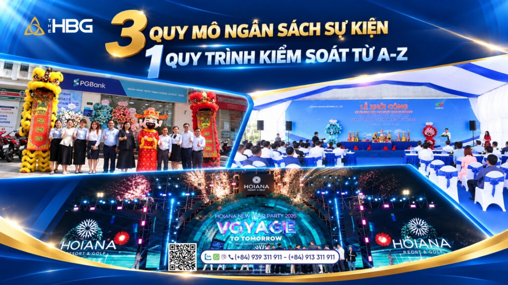 TỔ CHỨC SỰ KIỆN DOANH NGHIỆP: TỐI ƯU NGUỒN LỰC TỪ MỤC TIÊU ĐẾN VẬN HÀNH