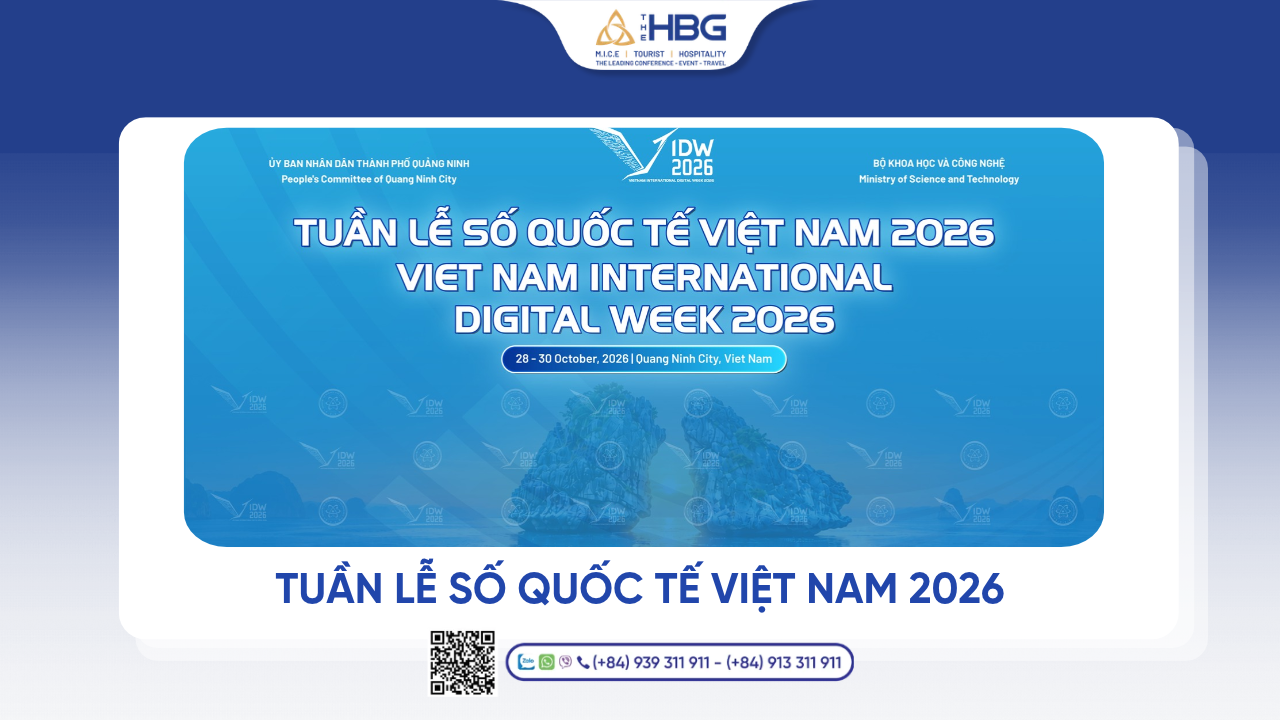 The HBG Đồng Hành Tổ Chức Tuần Lễ Số Quốc Tế Việt Nam 2026 Tại Quảng Ninh